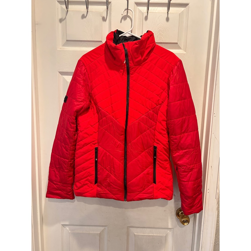 Atomic Snowcloud Womens XL Red PrimaLoft Quilted Snowboard Ski Puffer Jacket